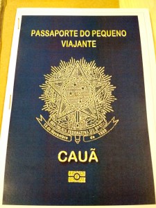 Passaporte do Cauã SomosdoMundo